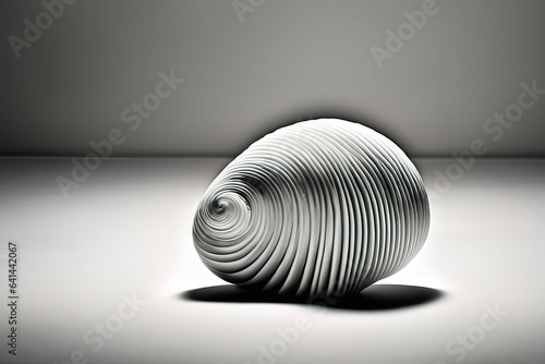 white spiral on a black background 3 d renderingwhite spiral on a black background 3 d renderingempt photo