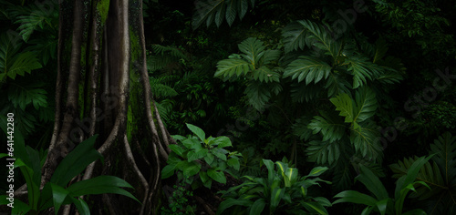 Tropical rainforest in Central America © quickshooting