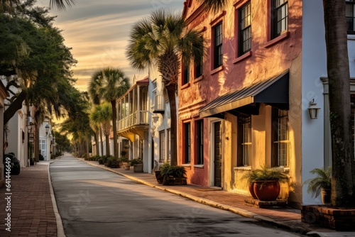 View of St George Street in St Augustine