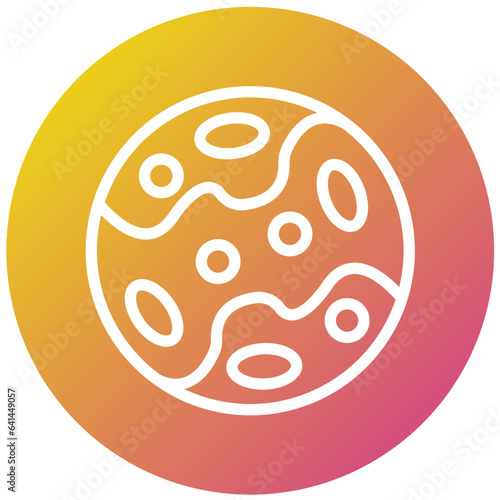 Pluto Vector Icon Design Illustration