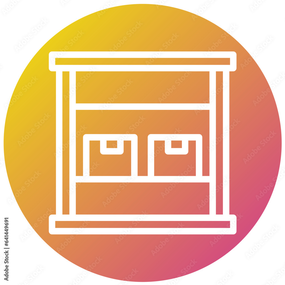 Shelf Vector Icon Design Illustration Shelf Vector Icon Design Illustration