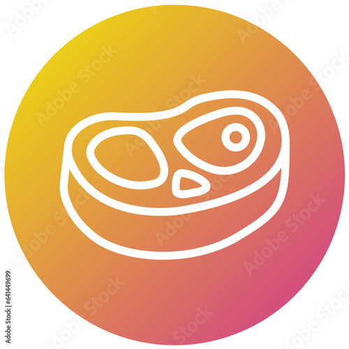 Meat Vector Icon Design Illustration