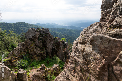 Kandel Aussicht im Schwarzwald in Baden-Württemberg