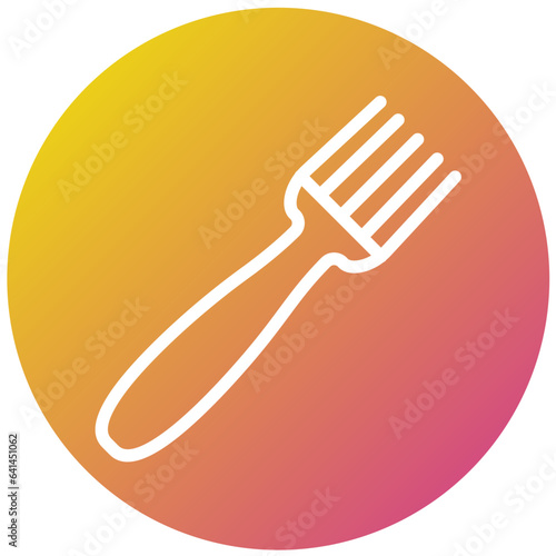 Fork Vector Icon Design Illustration