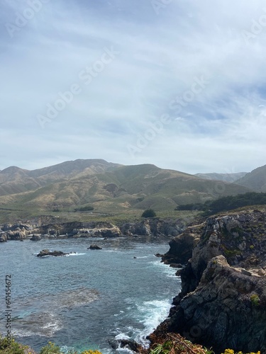 view of the coast of the sea