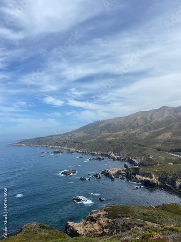 view of the coast of the sea