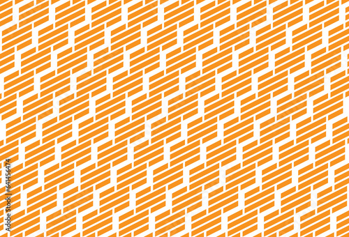 orange squares arranged in layers have the same direction Use as patterns on walls floors screens or fabrics