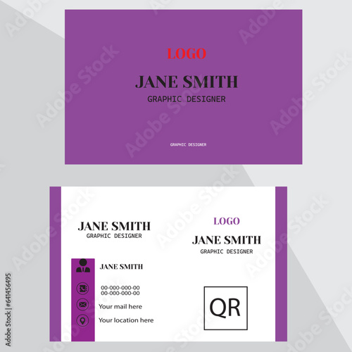 Creative business card using adobe illustrator..
