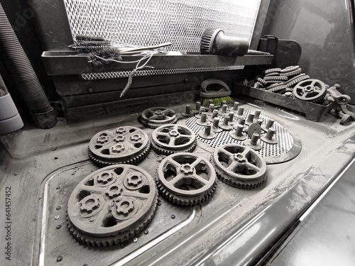 Rapid prototyping - SLS 3D Printing of gears 