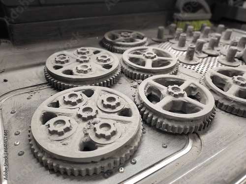 Rapid prototyping - SLS 3D Printing of gears 