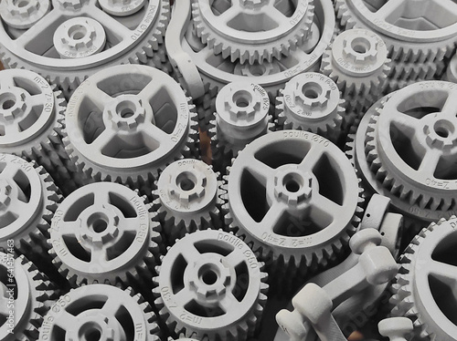 Rapid prototyping - SLS 3D Printing of gears 