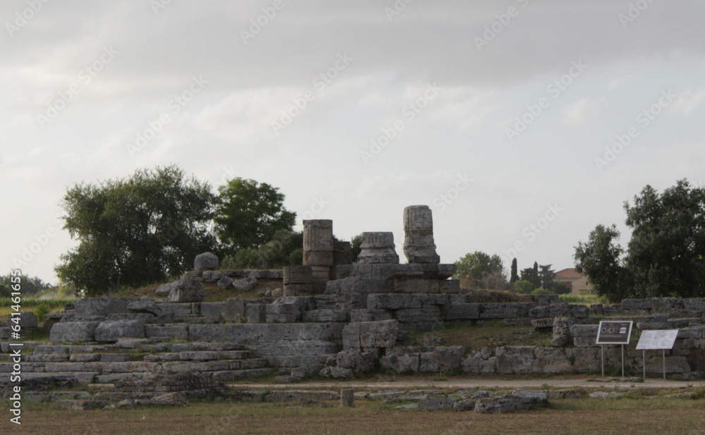 Archeological Greek Site of Paestum