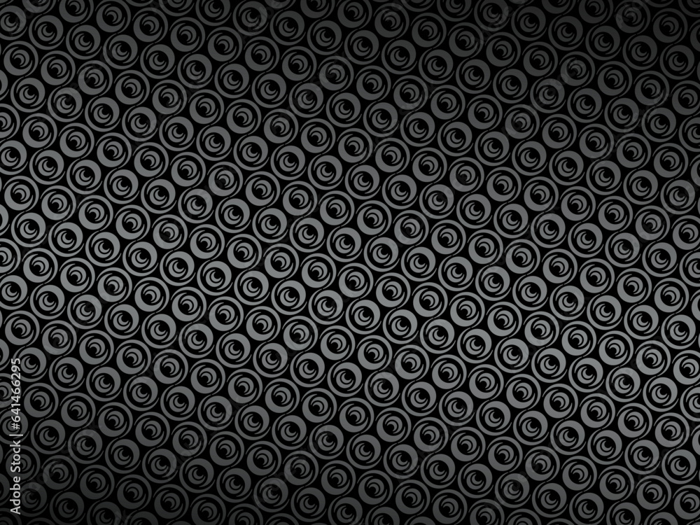 Black abstract geometric background. Modern shape concept. Black metal texture steel background.