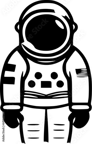 Astronaut - High Quality Vector Logo - Vector illustration ideal for T-shirt graphic