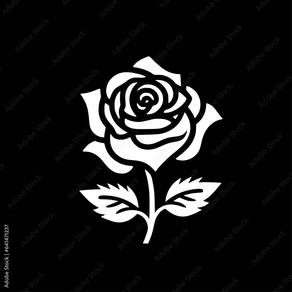 Rose - High Quality Vector Logo - Vector illustration ideal for T-shirt graphic Rose - High Quality Vector Logo - Vector illustration ideal for T-shirt graphic