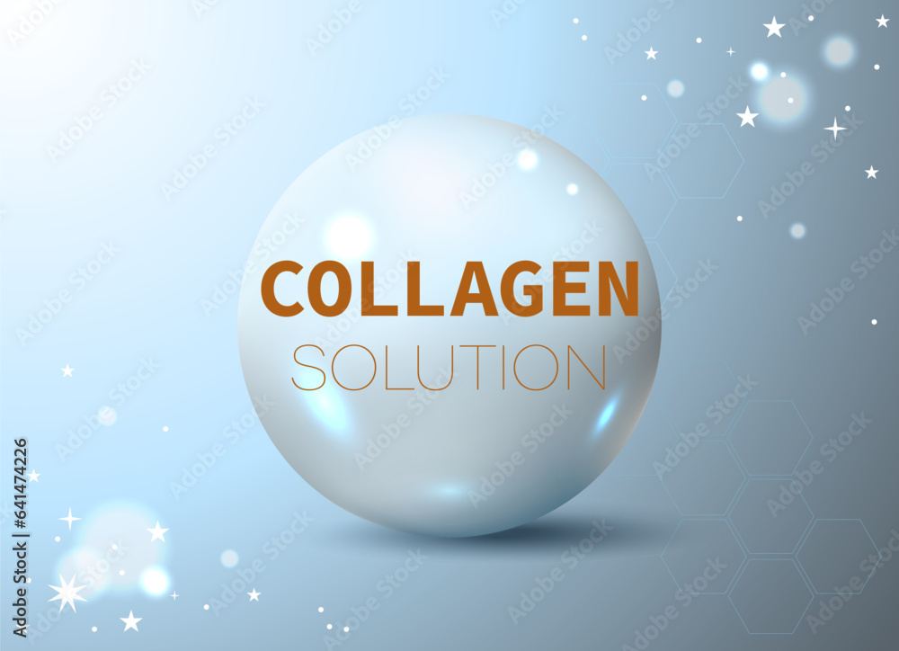 Light collagen serum or essence bubble, gluta cosmetic product advertising background. Collagen serum or essence drop, cosmetic advertising background, 3d Light collagen serum or essence bubble, gluta cosmetic product advertising background. Collagen serum or essence drop, cosmetic advertising background, 3d
