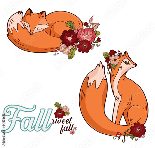 Fall Fox Set 