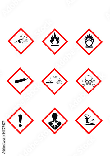 Sistema Globalmente Armonizado, etiquetado e identificación de productos sin identificación
