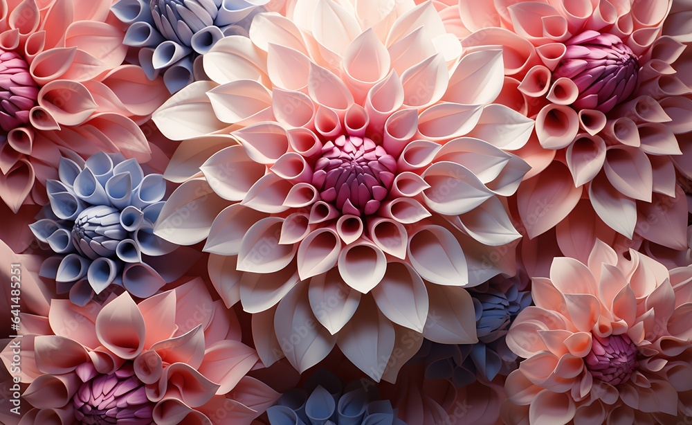 Red flower, generative ai Red flower, generative ai