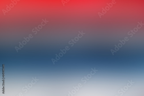 Horizontal,soft,blur color transitions,blue red and white.Conceptual illustration background
