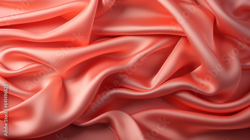 red silk background HD 8K wallpaper Stock Photographic Image