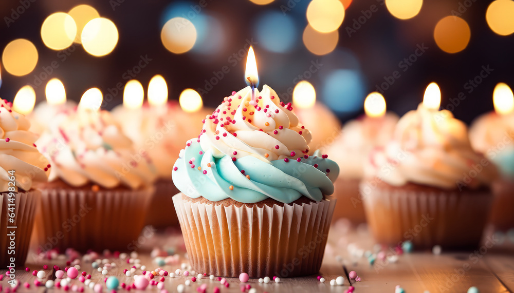  Birthday Candles and Cupcake Delights,  Celebrating with Irresistible Cupcakes