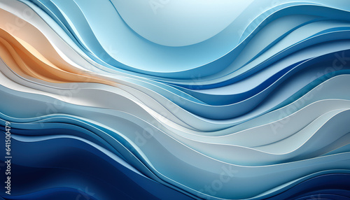 Abstract Wavy Backgrounds and Oceanic waves shapes Textures