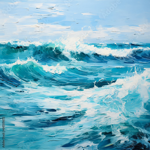 Seascapes in Tranquility Maritime Paintings and Oceanic Serenity photo