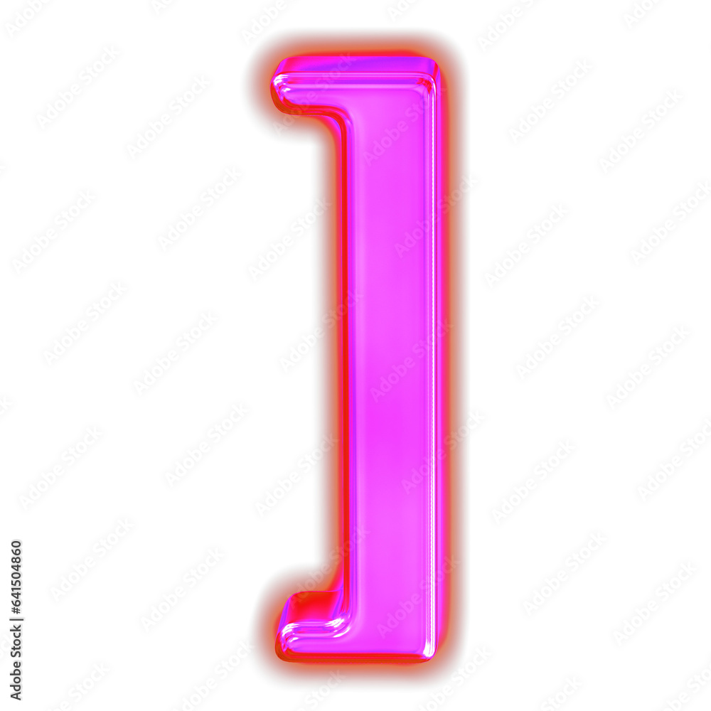 Symbol made of glowing purple Symbol made of glowing purple