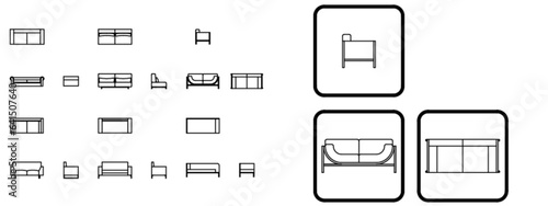Couch (Home furniture set)