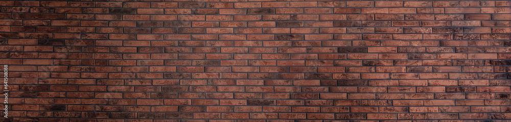 Color brick wall as background, banner design Color brick wall as background, banner design