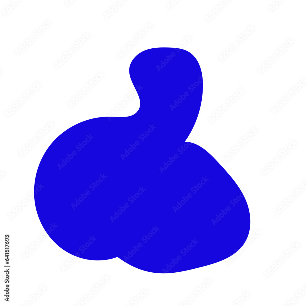 Blue Abstract Shapes Vectors 