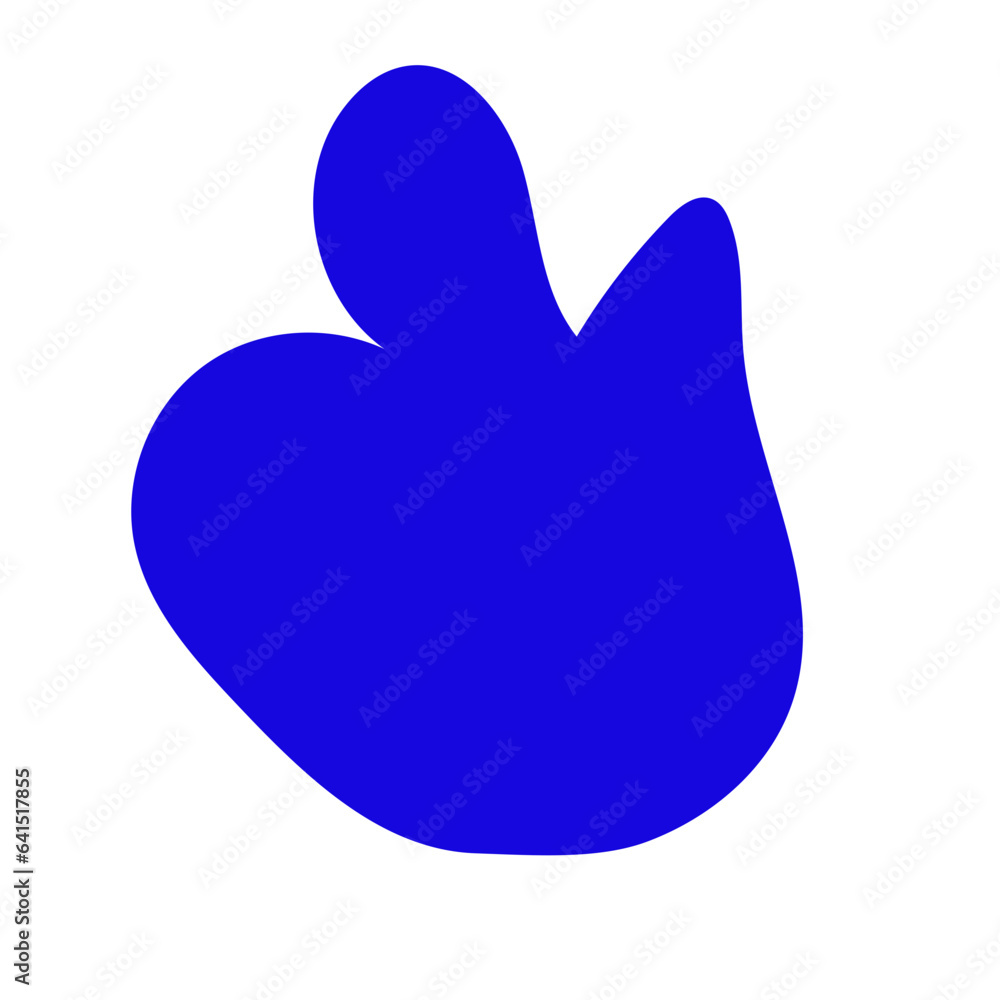 Blue Abstract Shapes Vectors Blue Abstract Shapes Vectors