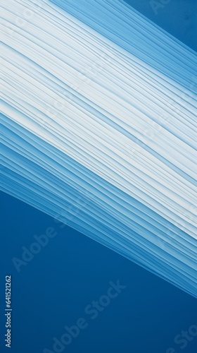 Abstract background with lines. White on blue.