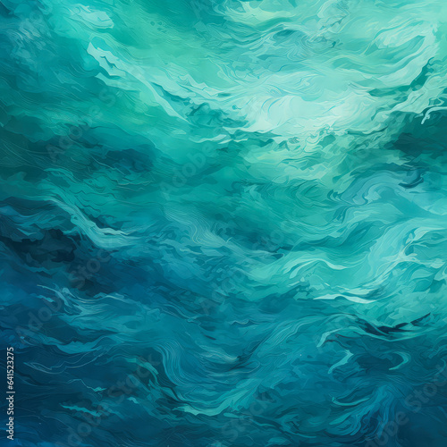 Elegance of Liquid Ocean Textures, Watercolor Vectors, and Abstract Fluid Art