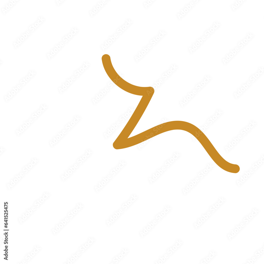 orange brown squiggly doodle lines orange brown squiggly doodle lines
