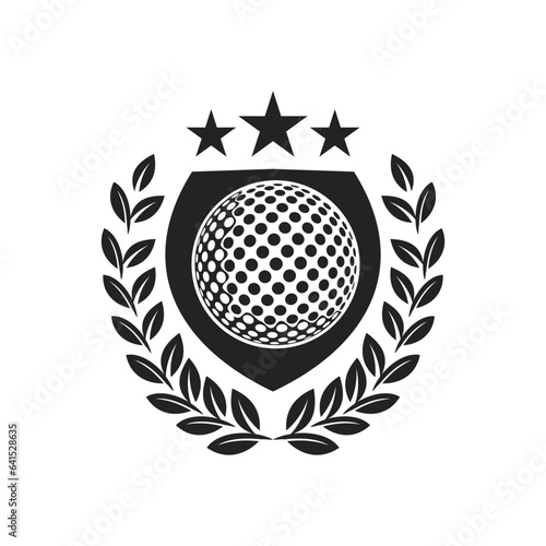golf club logo template Isolated. Brand Identity. Icon Abstract Vector graphic