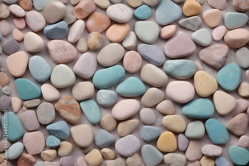 Pastel Stone Background, Pastel Pebbles Stone Background, Stone Background, Pebble Stones, Pastel Pebbles Wallpaper, AI Generative