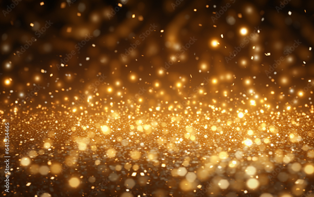 abstract luxury golden glitter background