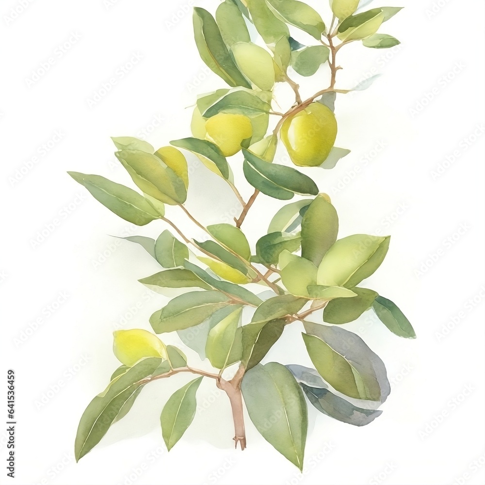 Lemon Leaf Botanical Wall Artwork Lemon Leaf Botanical Wall Artwork