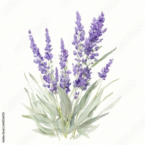 Lavender Botanical Wall Artwork