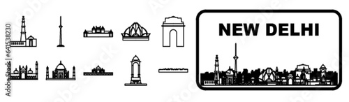 New Delhi (Landmark set)