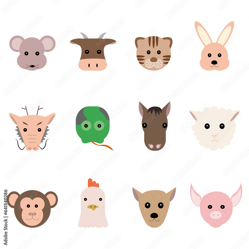 12간지_Chinese zodiac sign 12간지_Chinese zodiac sign