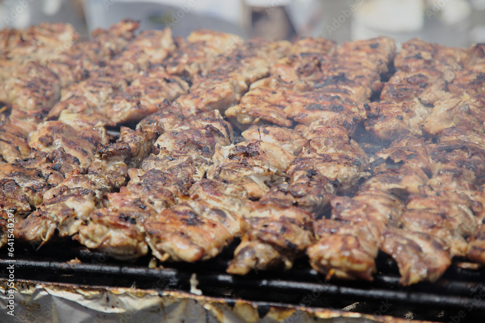 Grilled Chicken Skewers Grilled Chicken Skewers