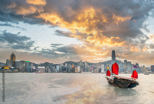 Photography skyscraper of Hongkong