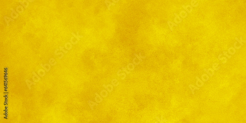 Abstract Painting Yellow Background. Close up of a yellow texture