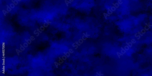 Abstract grunge sapphire blue background with marbled texture. Old and grainy purple paper texture, purple background with puffy blue smoke.