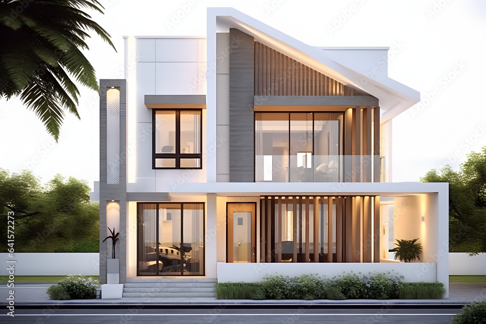 minimalist terraced house ideas  Made with Generative AI