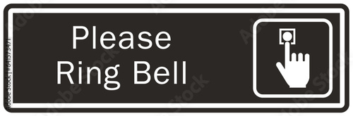 Ring bell sign and labels