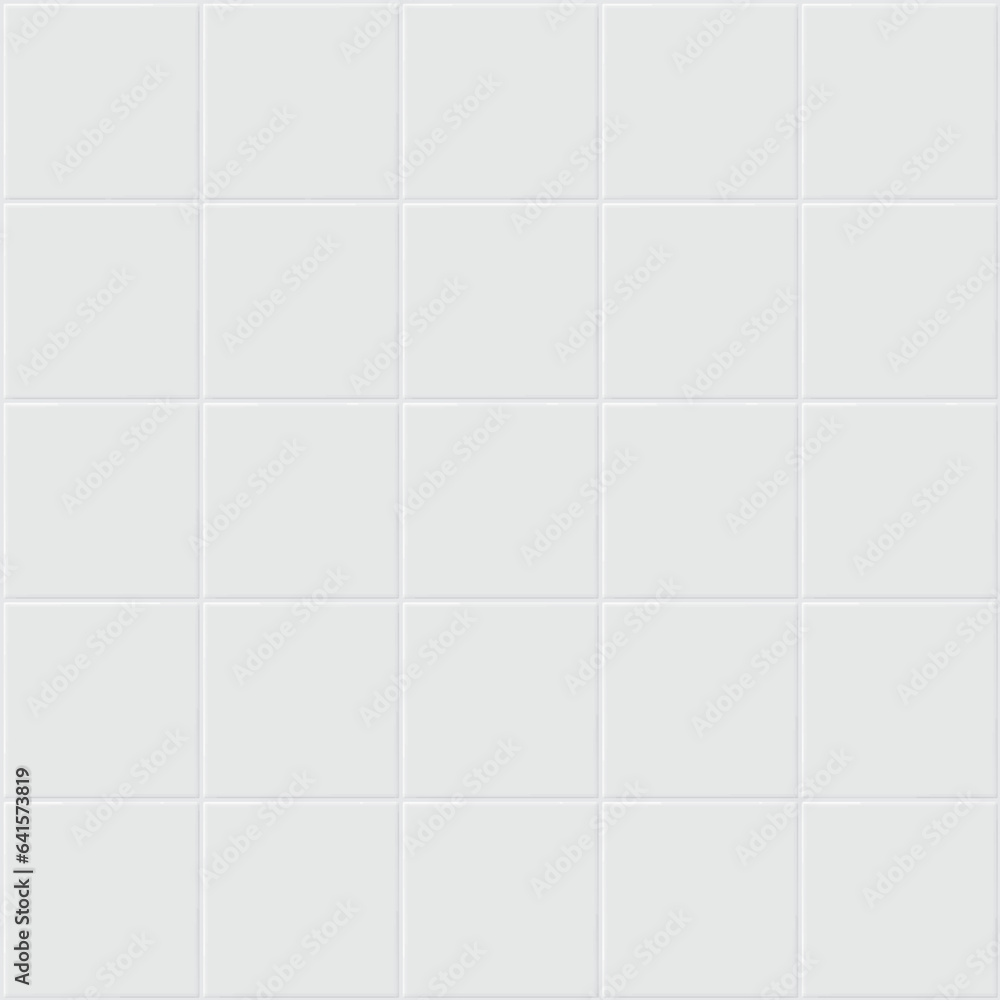 Seamless texture pattern of gray tile floor or wall. Look new clean surface in top view for background. Decorative finishing material for bathroom, kitchen or laundry room. Vector illustration design. Seamless texture pattern of gray tile floor or wall. Look new clean surface in top view for background. Decorative finishing material for bathroom, kitchen or laundry room. Vector illustration design.